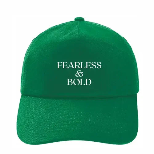 FEARLESS and BOLD Cap - Green