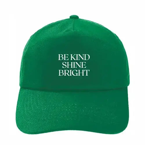 Be Kind, Shine Bright Cap - Green