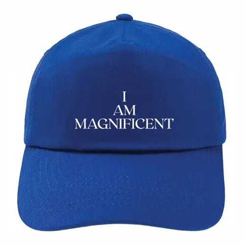 I am Magnificent Cap - Blue
