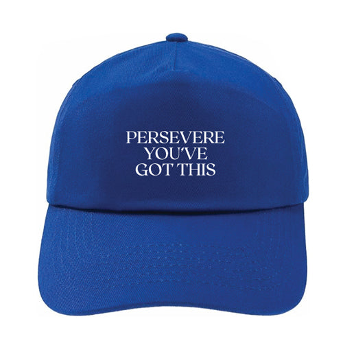 Persevere You Got This Cap - Blue
