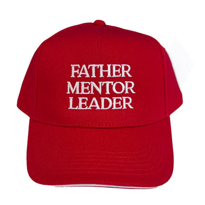 Father Mentor Leader Cap - Red