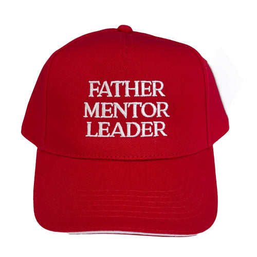 Father Mentor Leader Cap - Red
