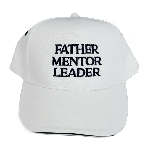 Father Mentor Leader Cap - White